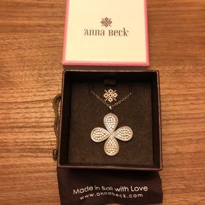 Anna Beck Gili Clover 18k 30” Plated Necklace
